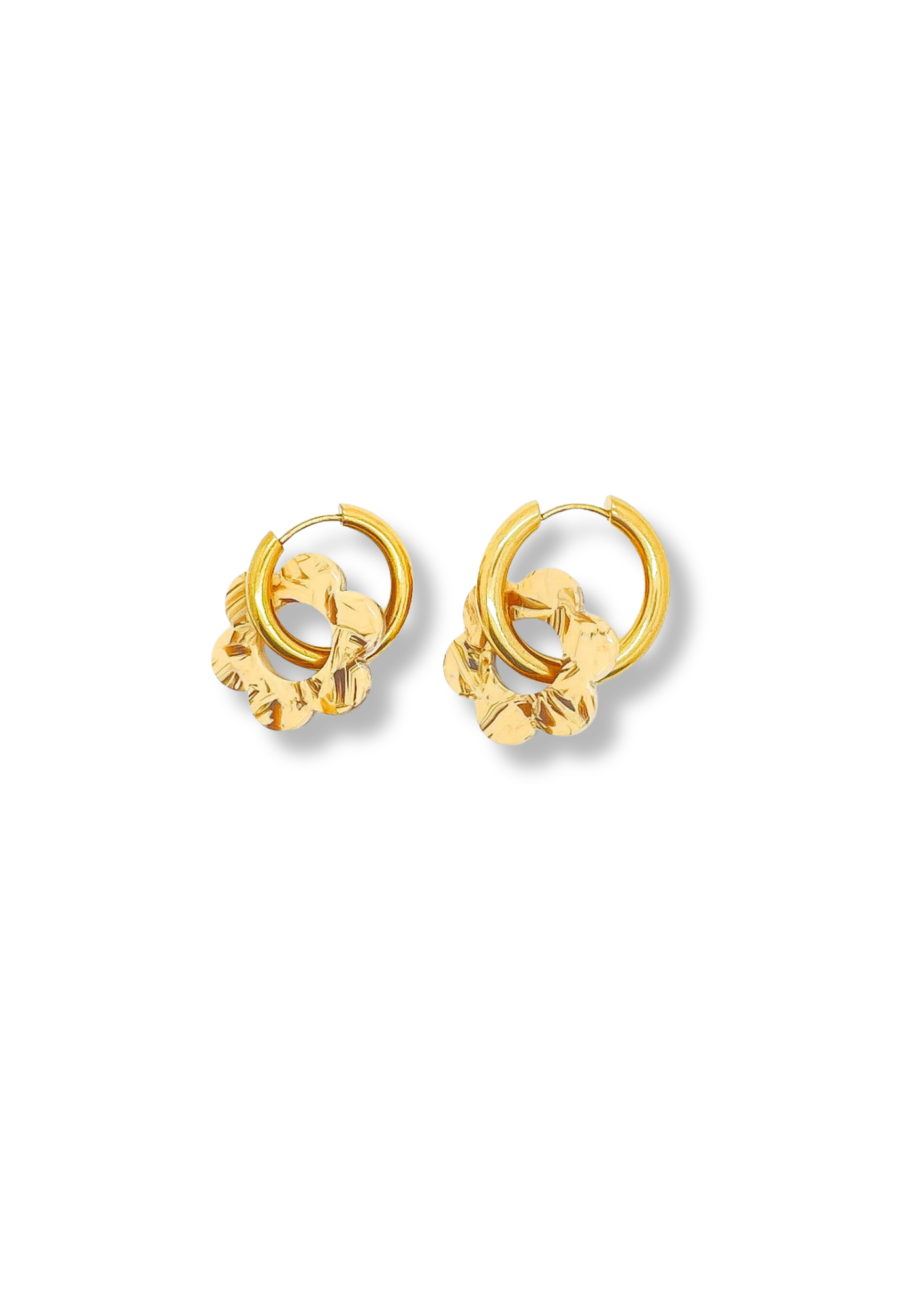 Boucles d'oreilles Flora Nuance