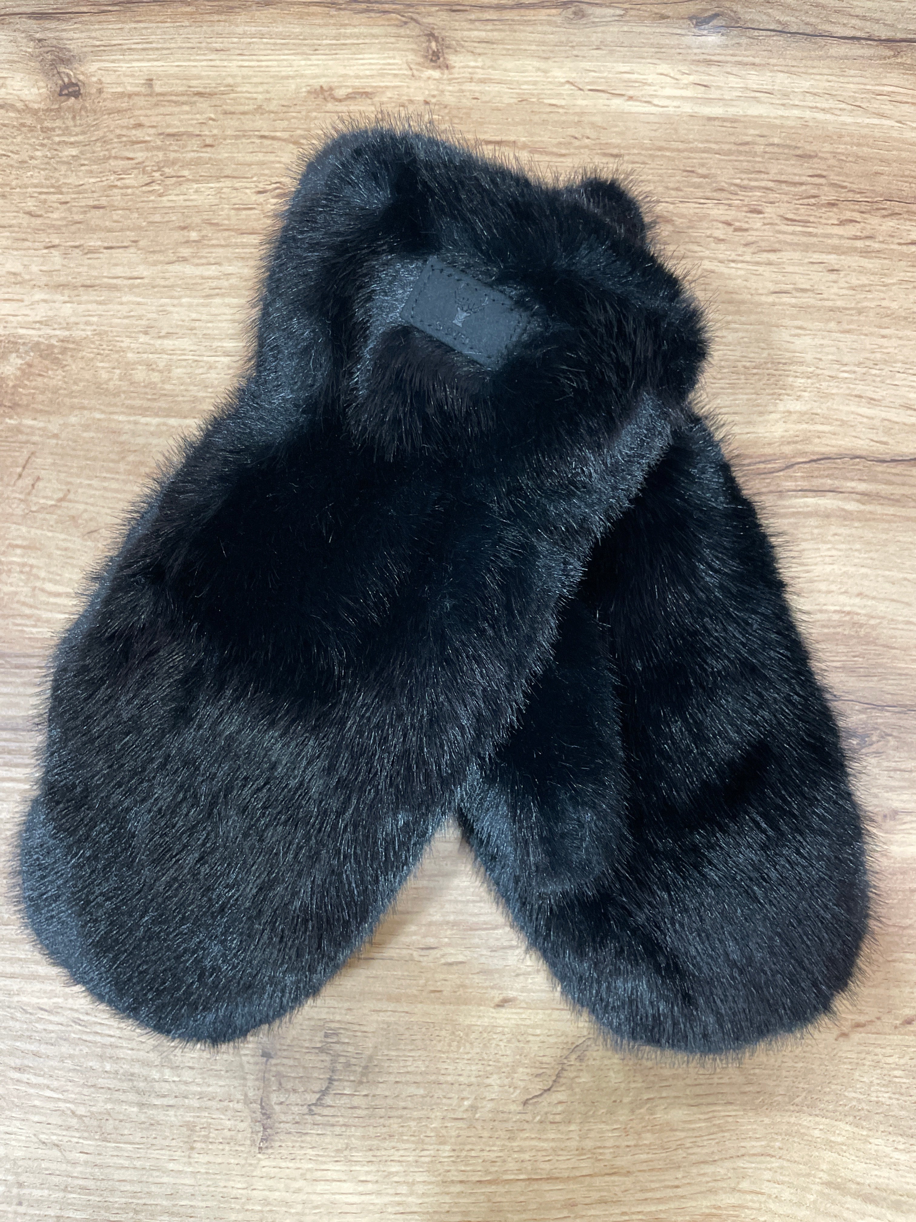 Moufles fausses fourrure