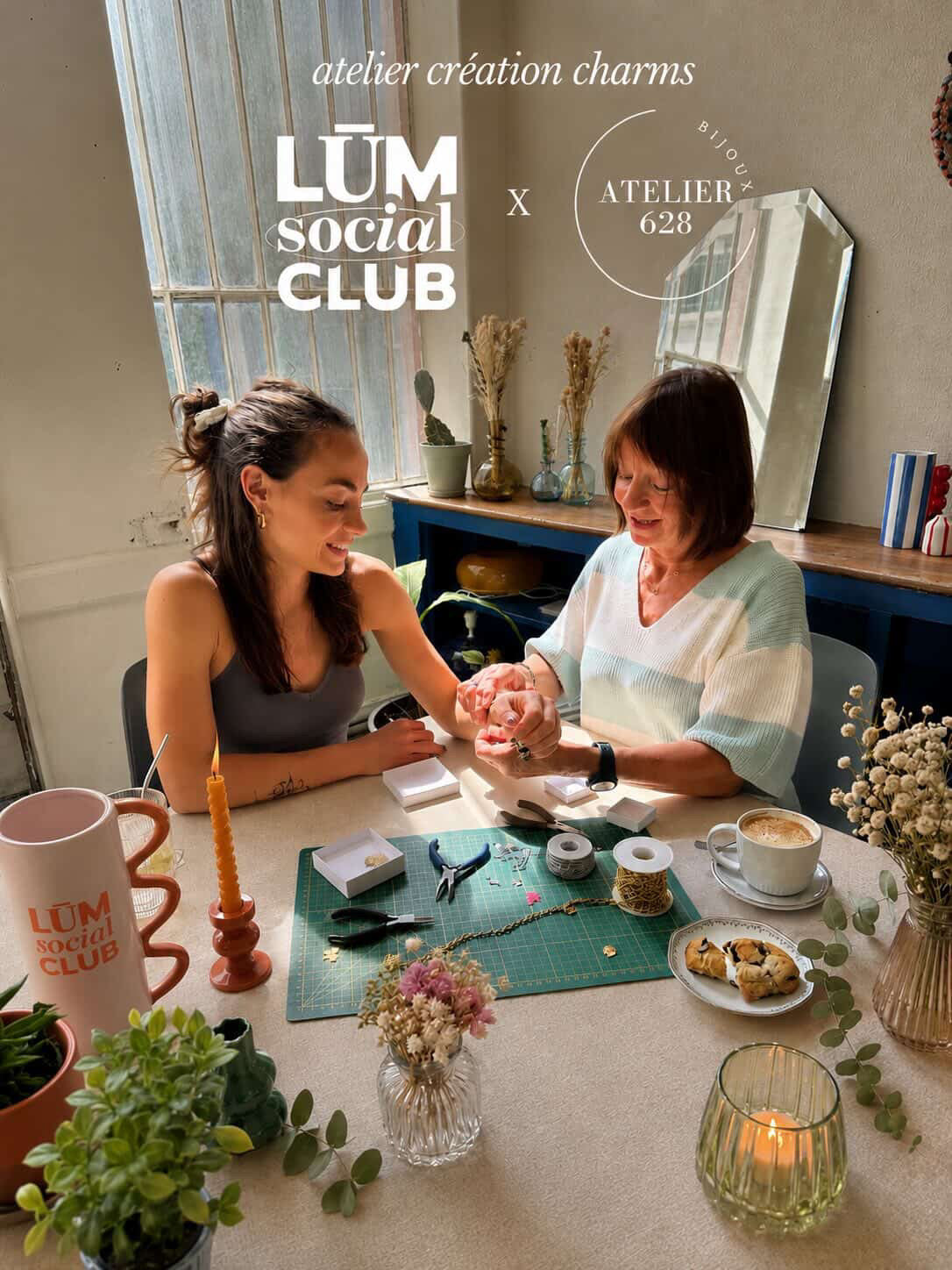 Atelier charms - LUM Social Club X Atelier628