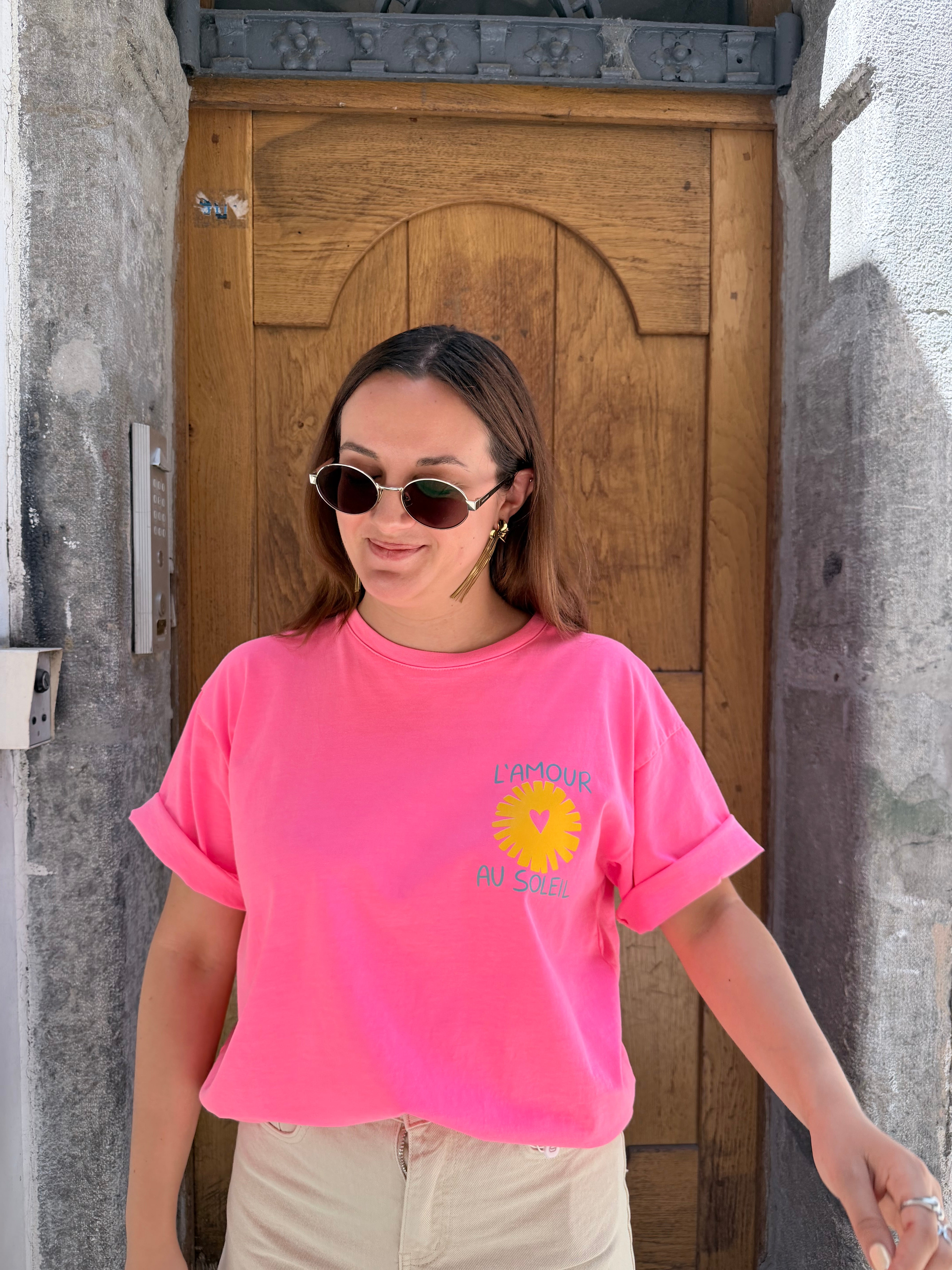 T-shirt Amour au soleil
