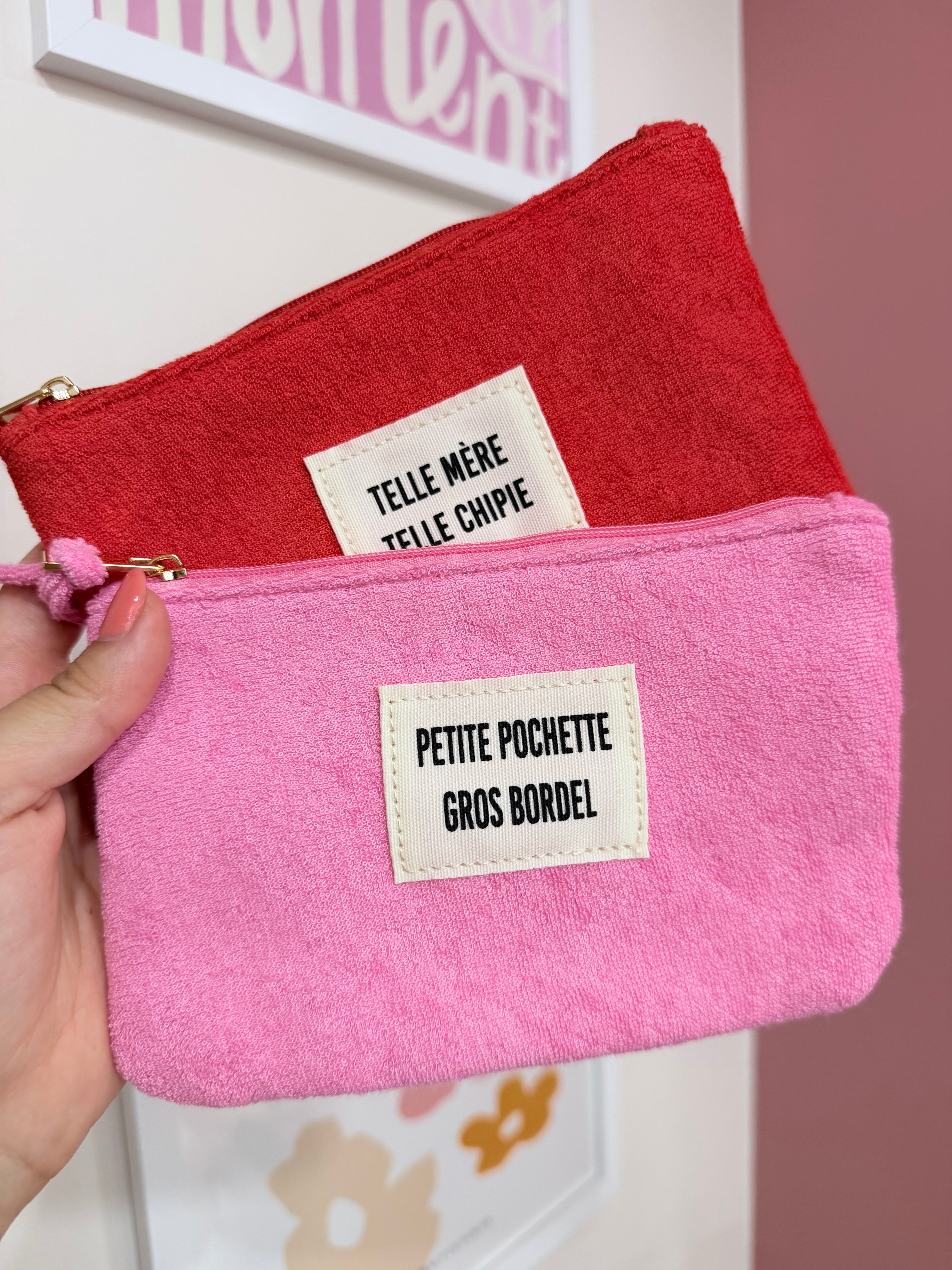 Pochette éponge à message