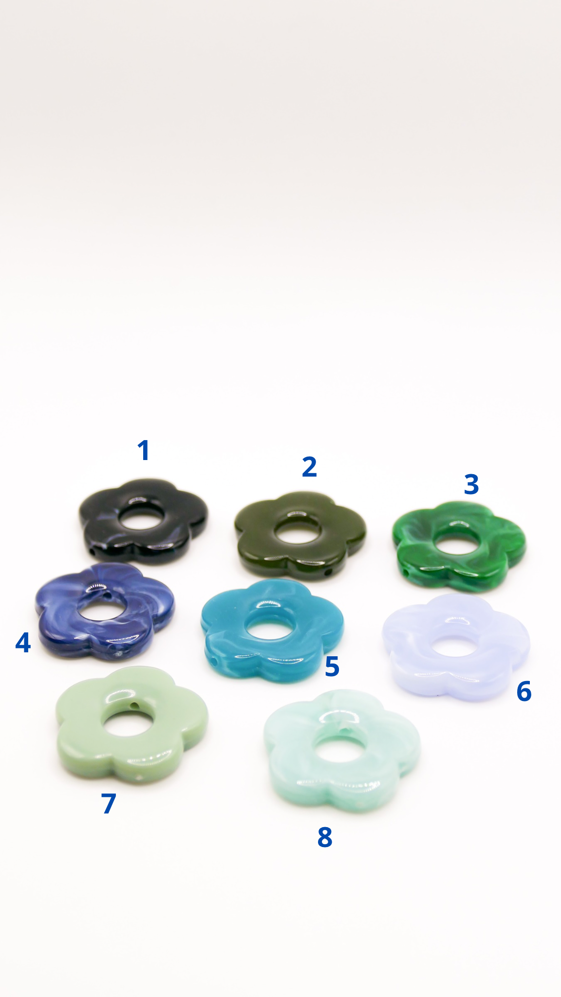 Grandes fleurettes interchangeables