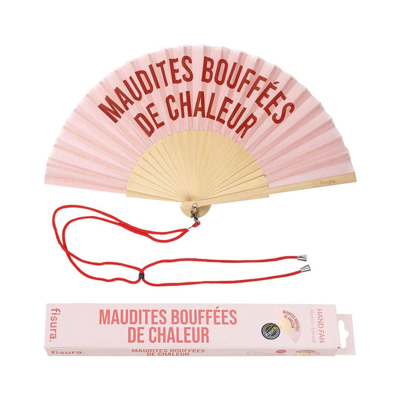 Éventail - Maudîtes bouffées de chaleur