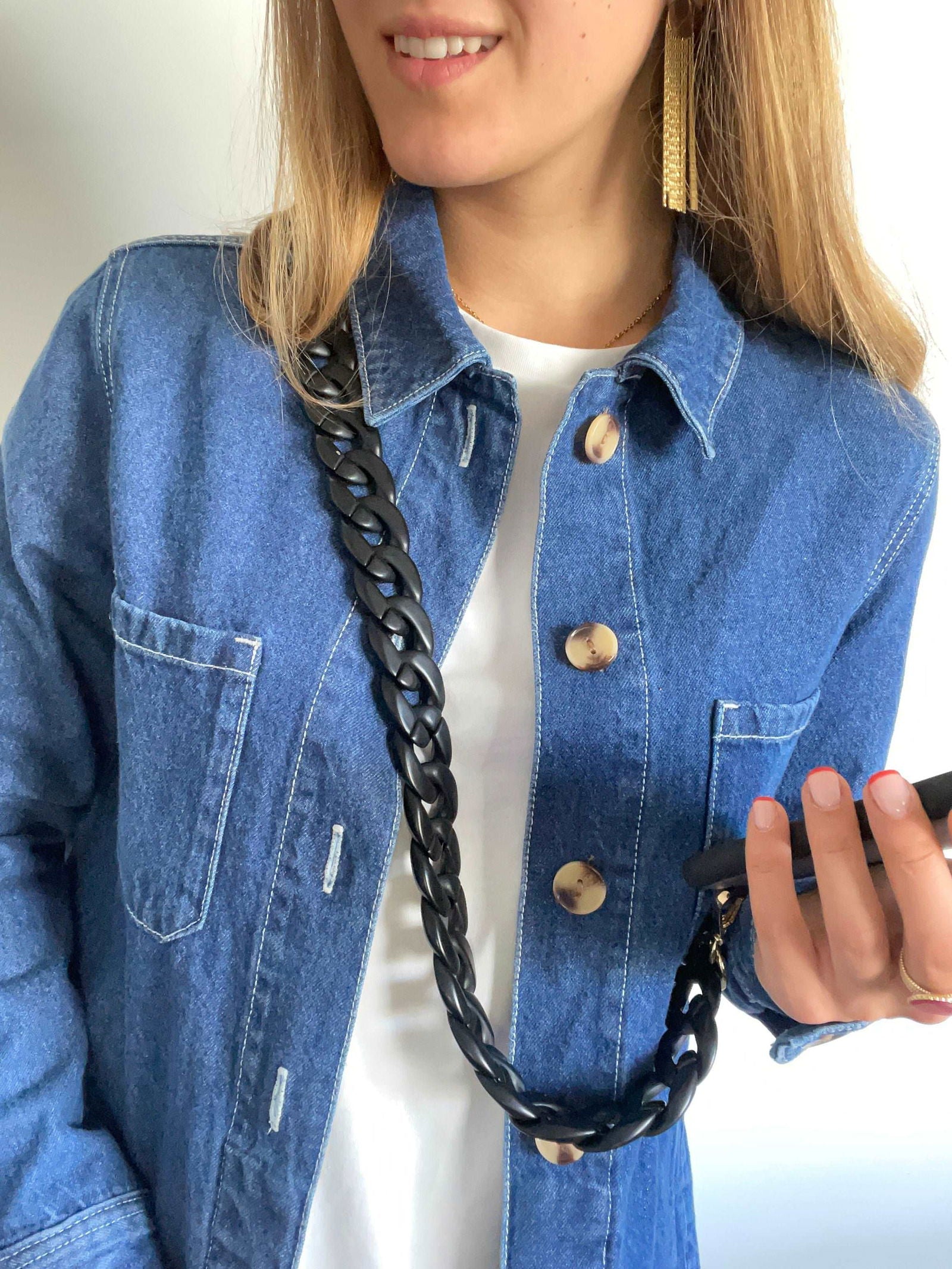 Chaîne de téléphone Nina - Atelier 628