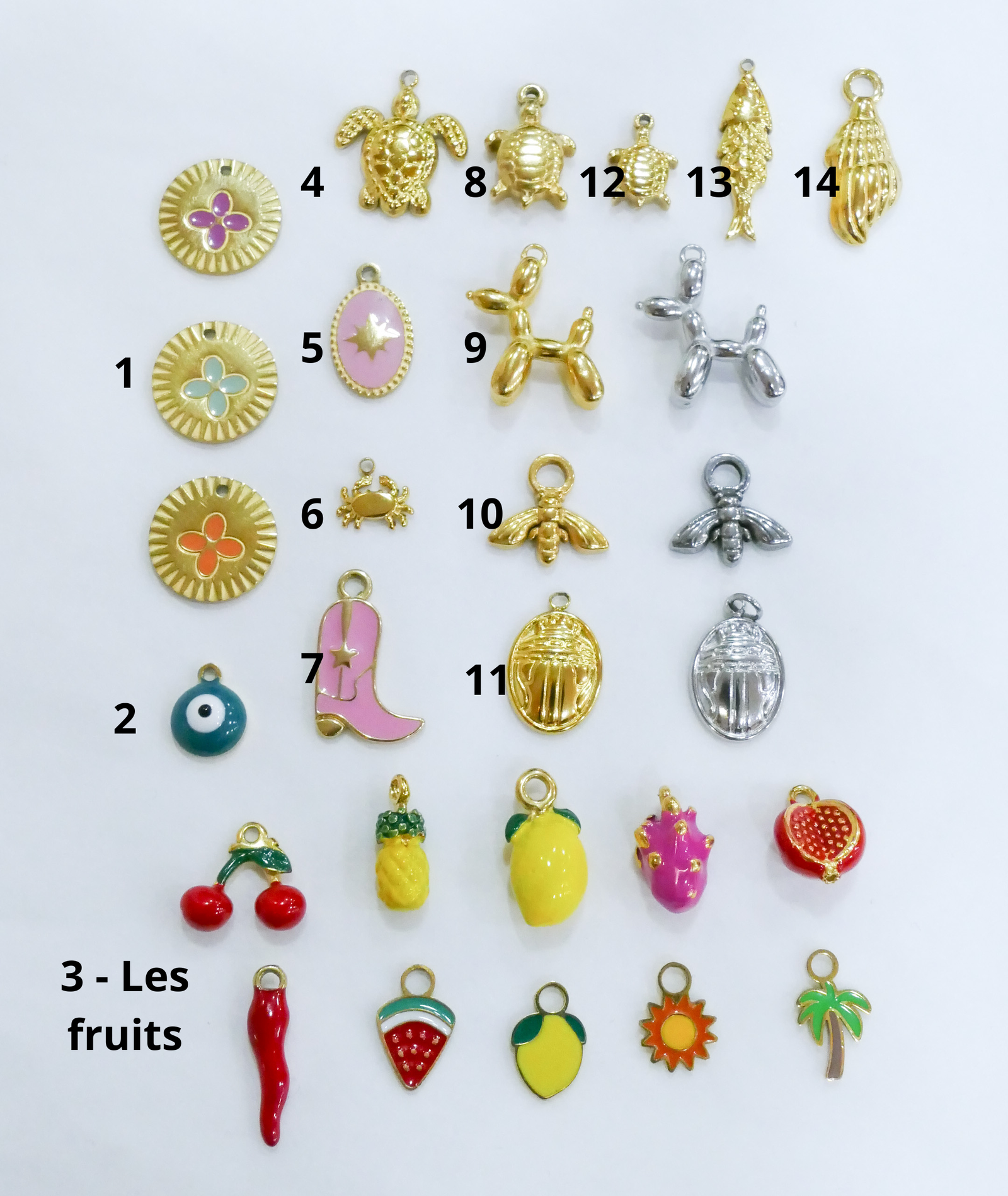 Charms seul - Atelier 628