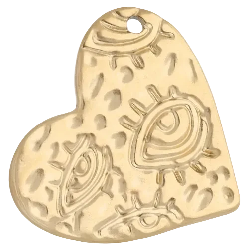 Coeur martelé oeil