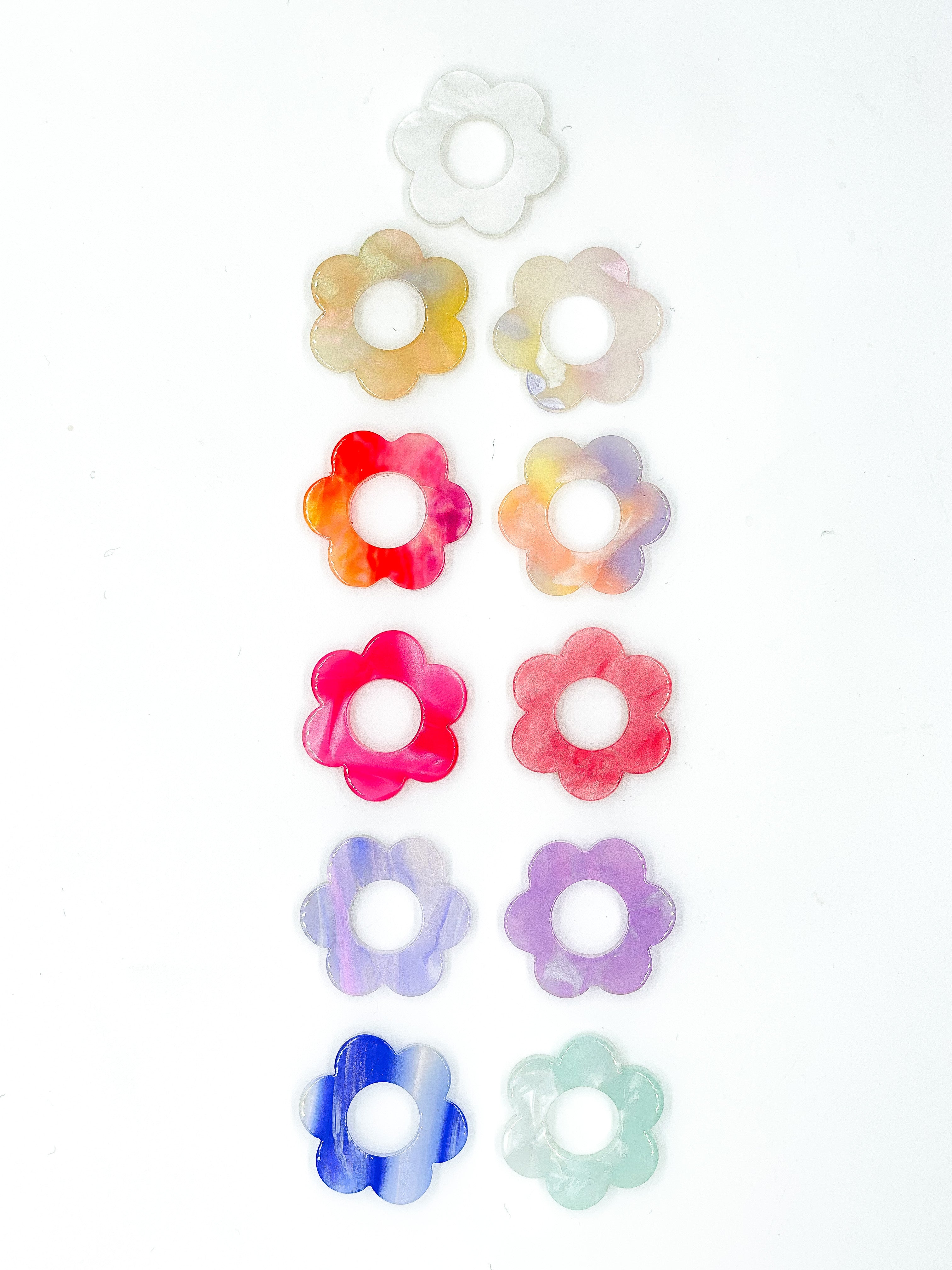 Fleurettes interchangeables nacrées