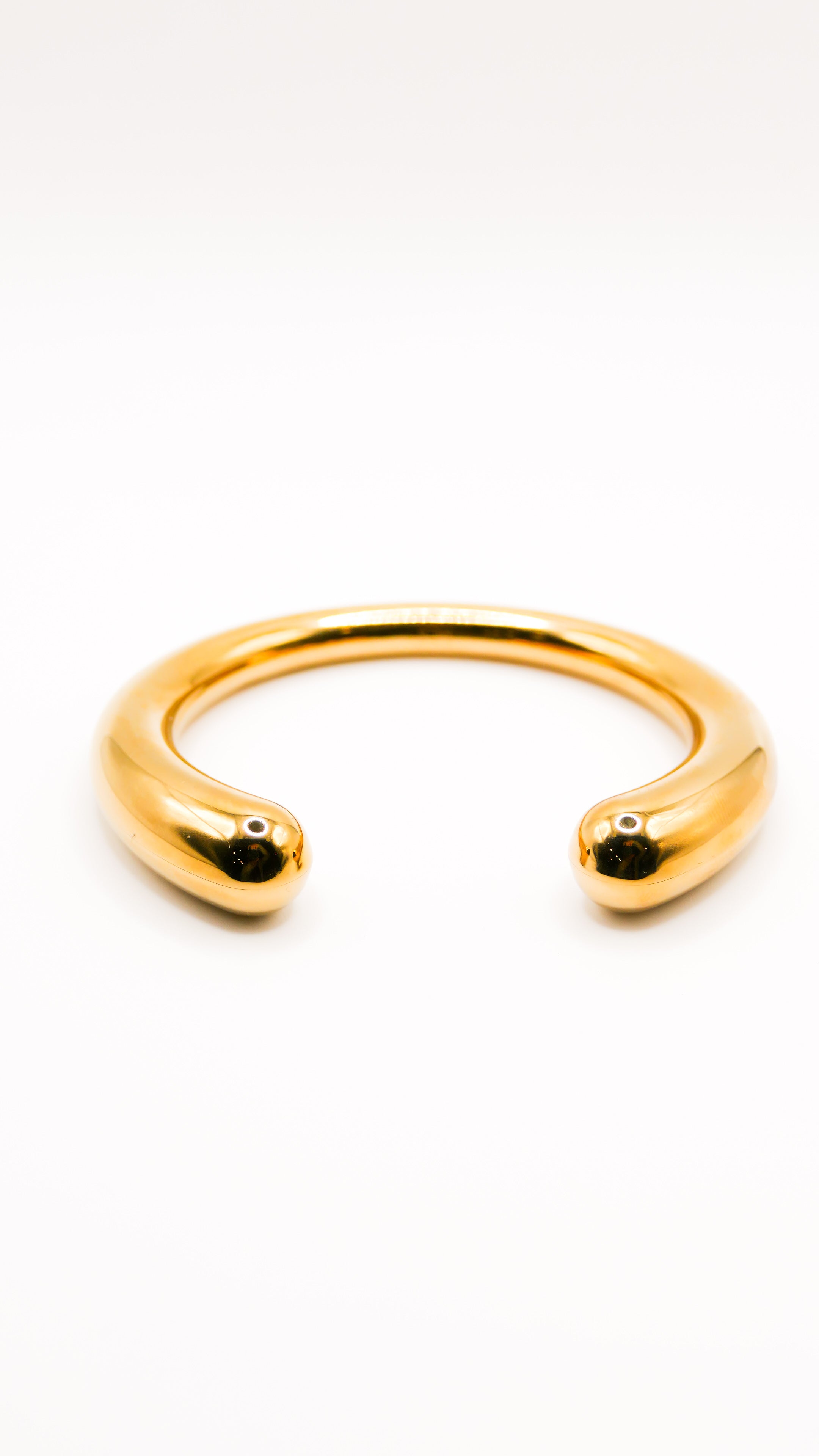 Jonc non ajustable en acier inoxydable