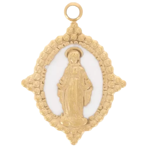 Vierge colorée