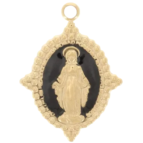 Vierge colorée
