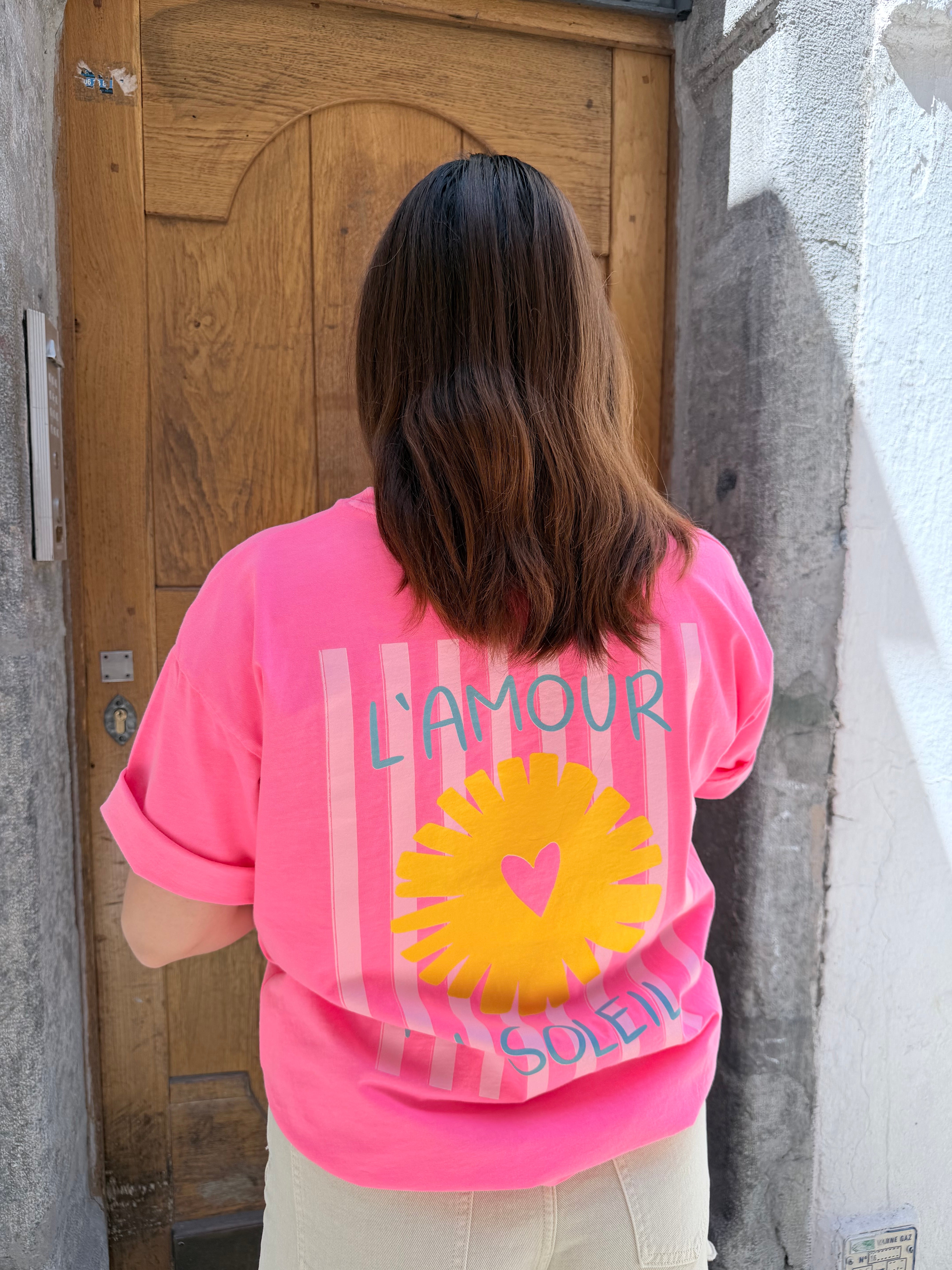 T-shirt Amour au soleil