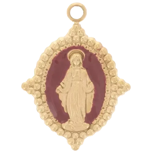 Vierge colorée