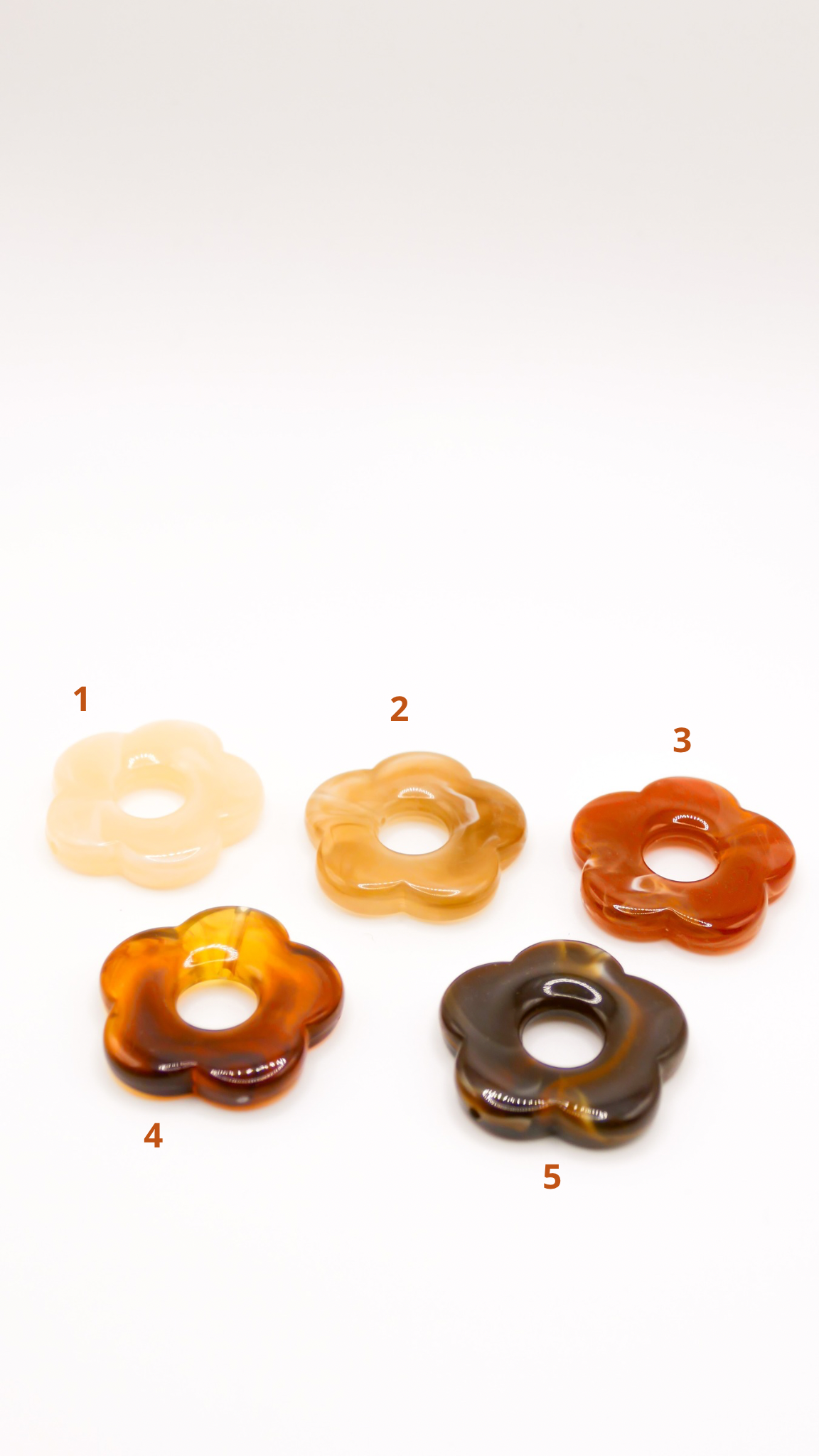 Grandes fleurettes interchangeables