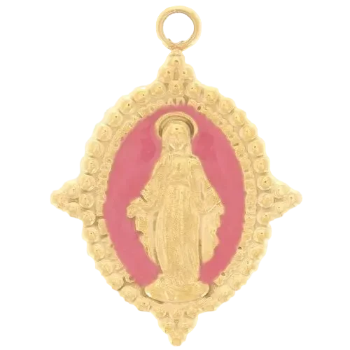 Vierge colorée