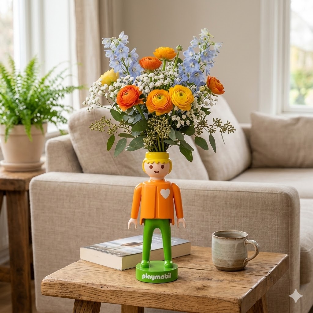 Vase Playmobil