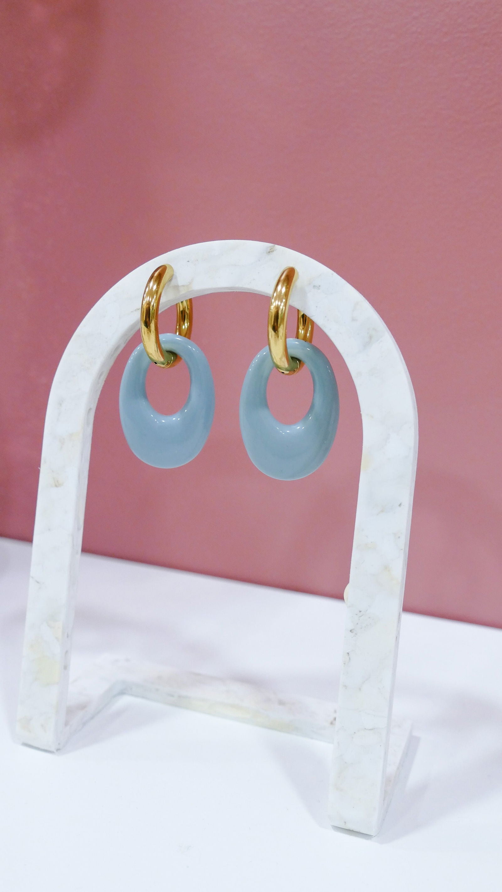 Boucles d'oreilles Ovalette - Atelier 628