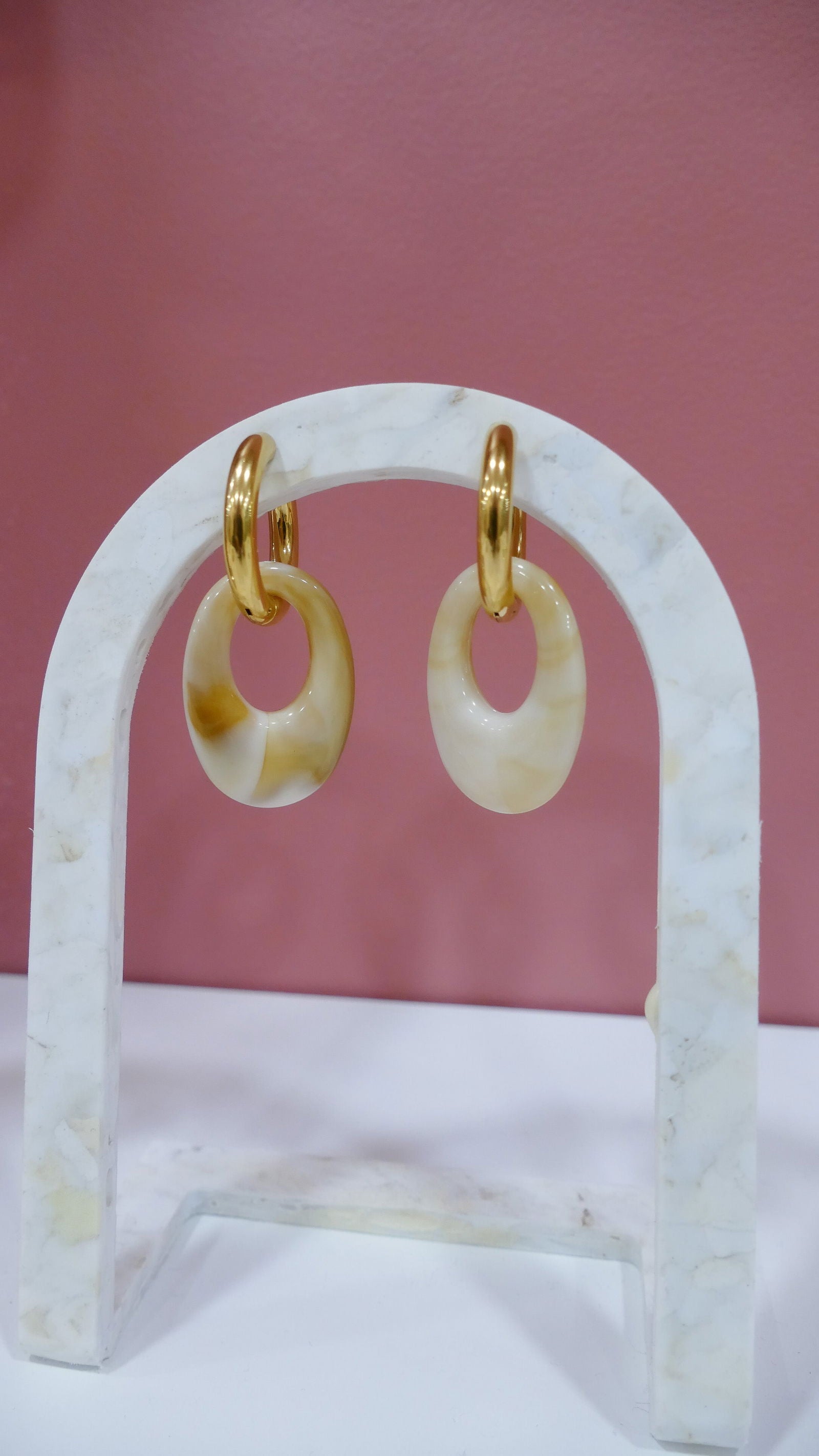 Boucles d'oreilles Ovalette - Atelier 628