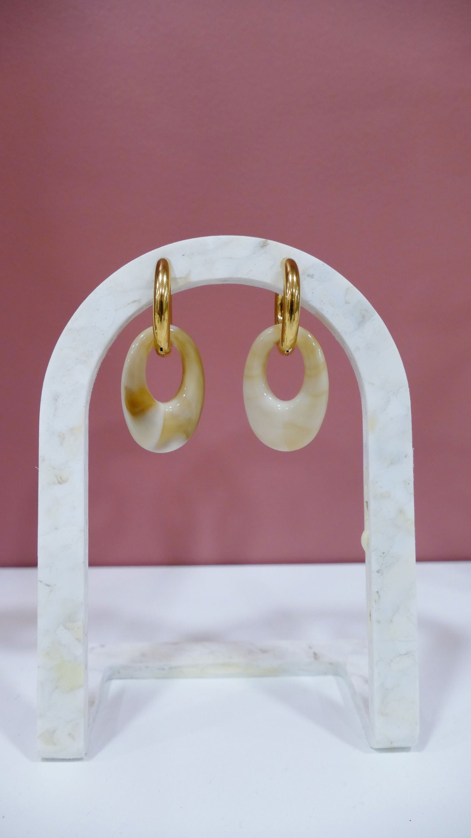 Boucles d'oreilles Ovalette - Atelier 628