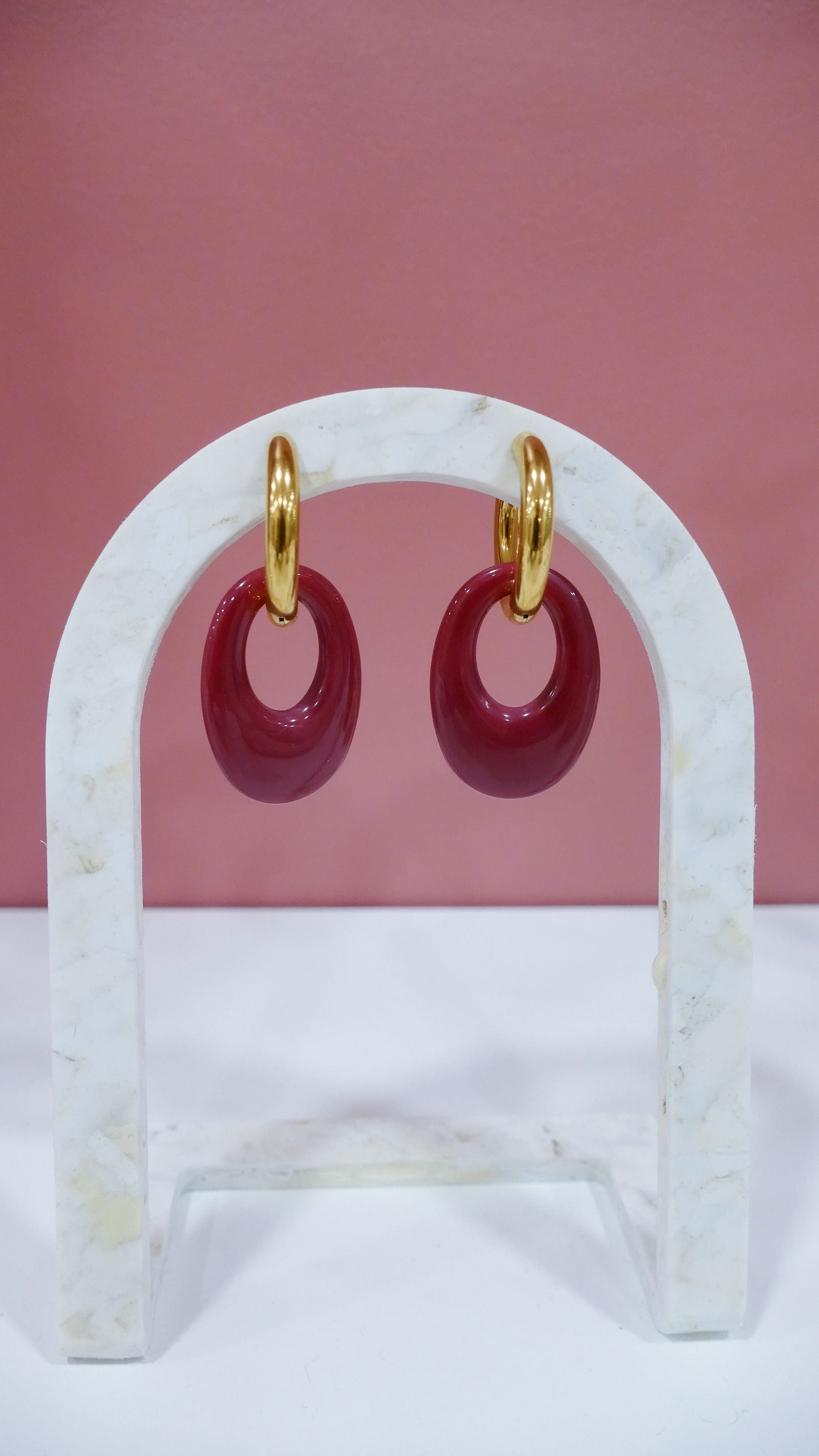 Boucles d'oreilles Ovalette - Atelier 628