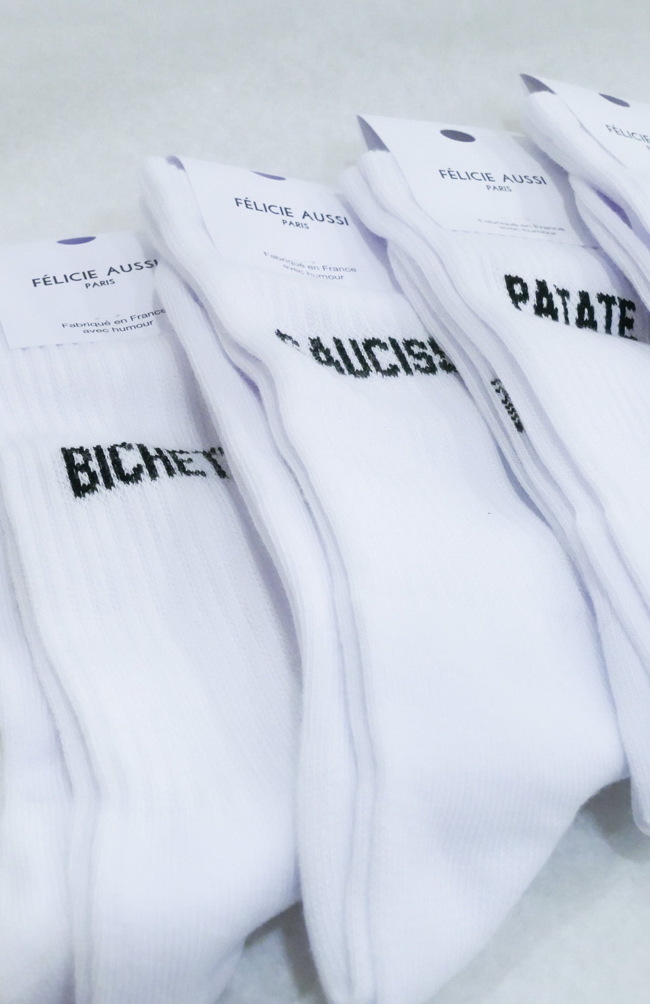Chaussettes colorées - Atelier 628