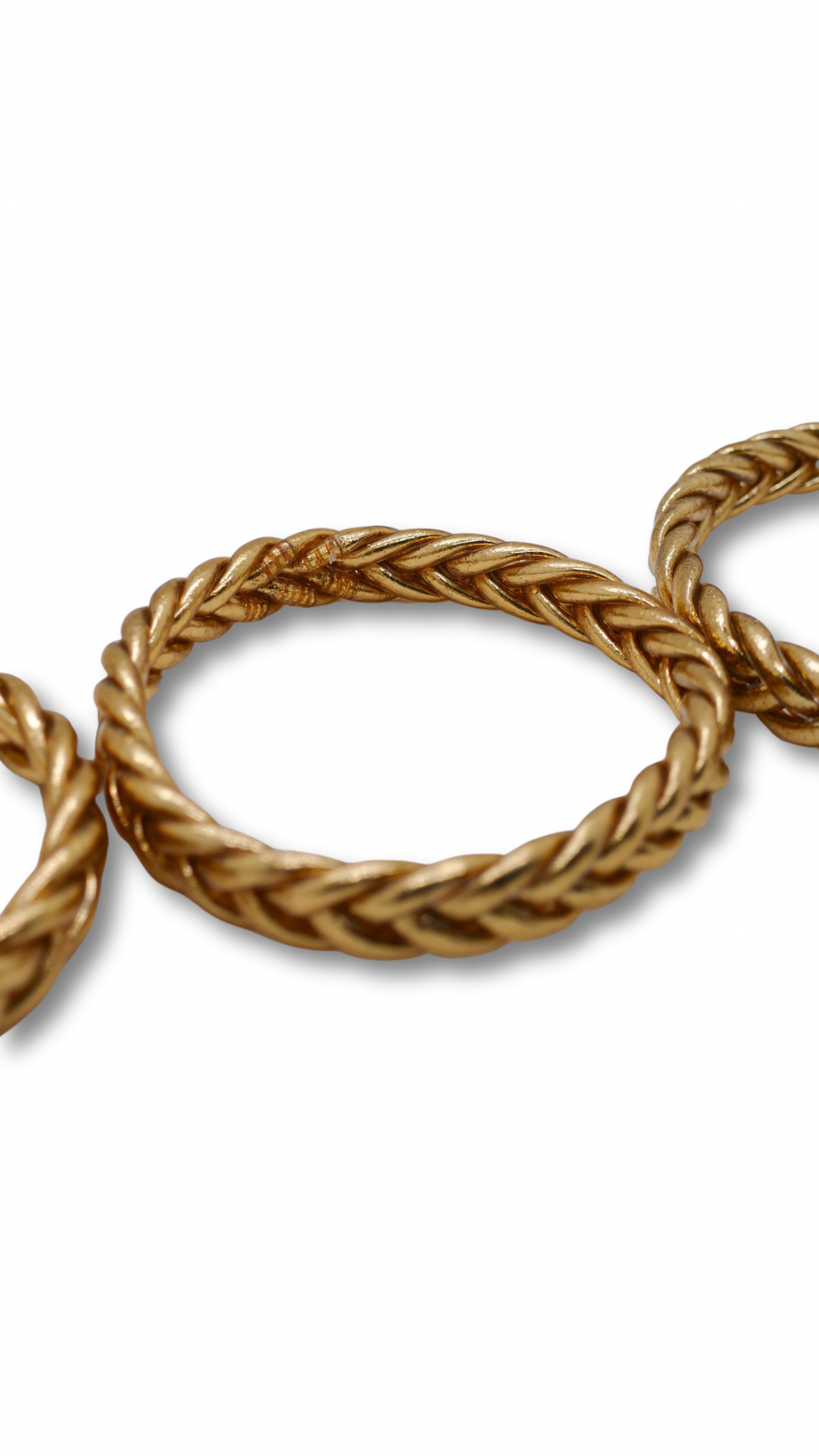 Jonc Bouddhiste Tressé Mantra