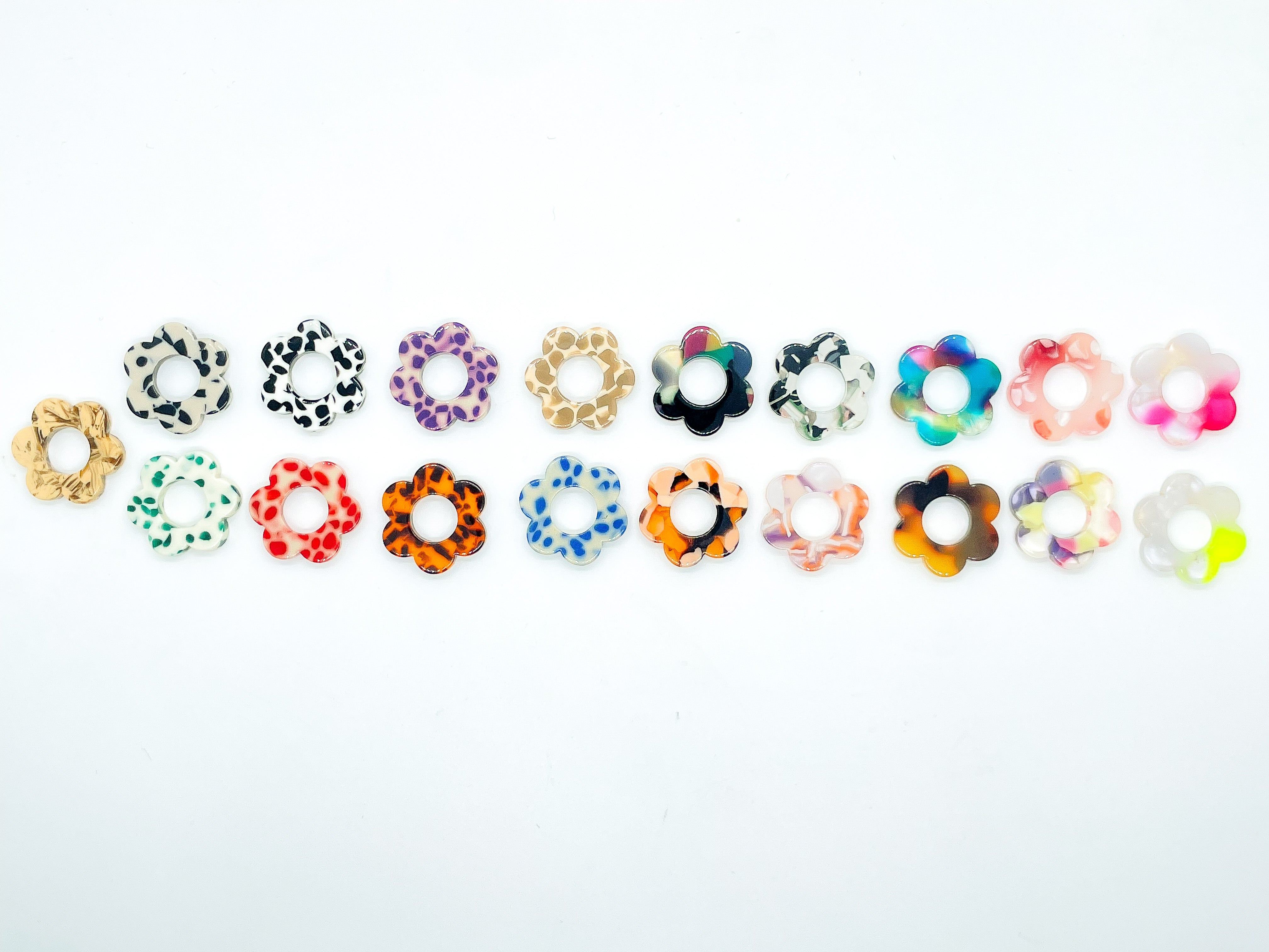 Fleurettes interchangeable nuancées