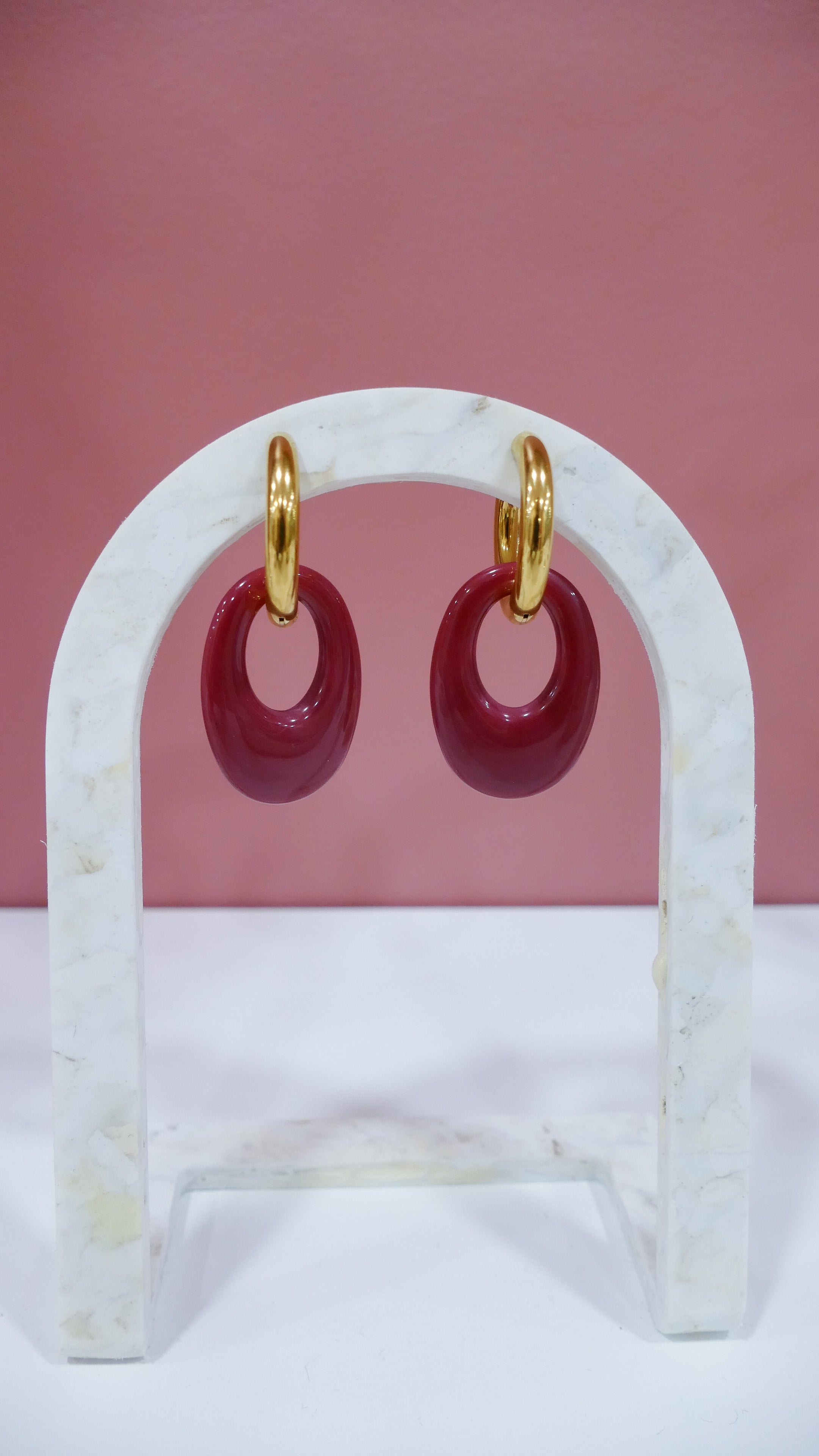 Boucles d'oreilles Ovalette