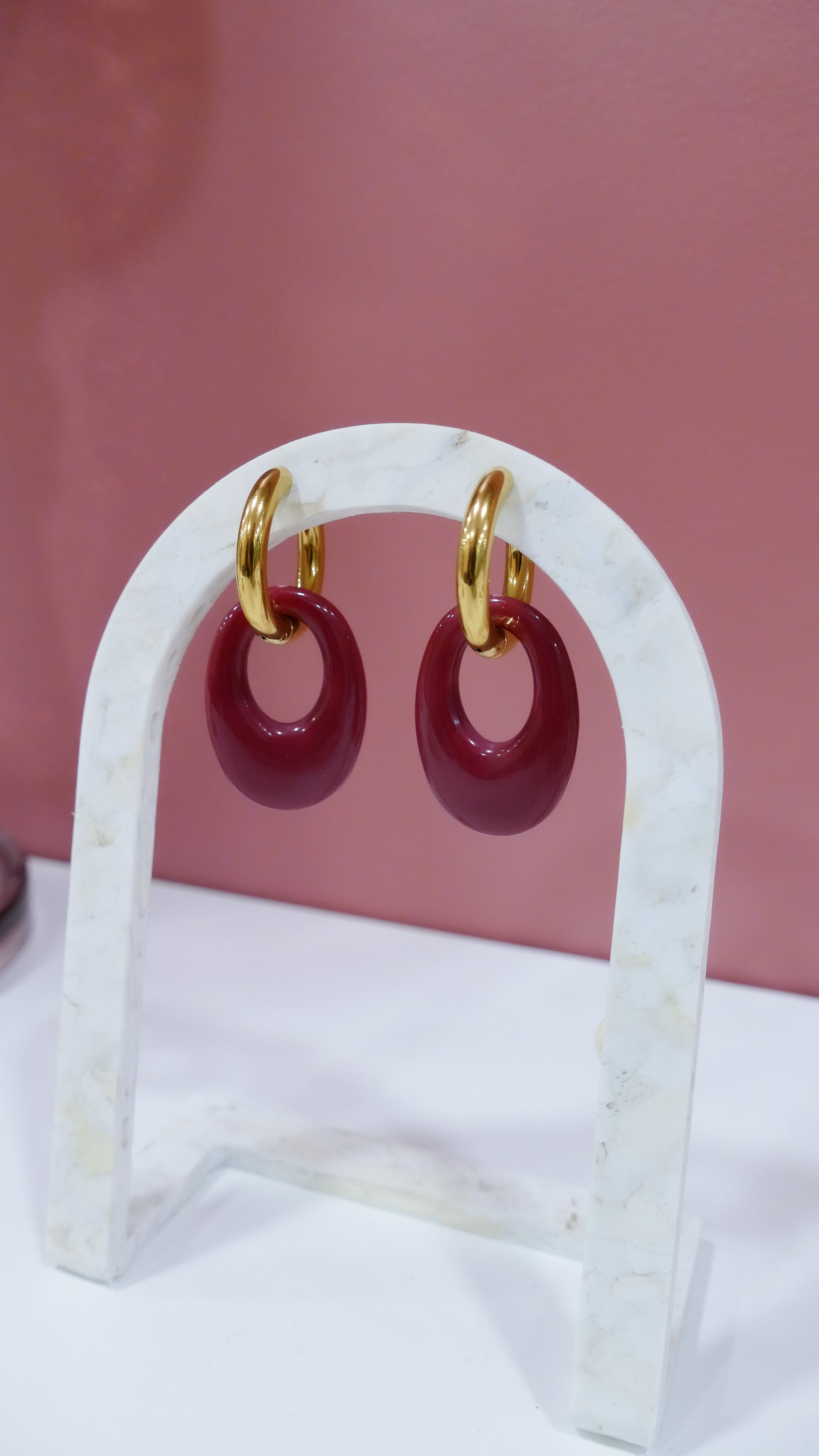 Boucles d'oreilles Ovalette