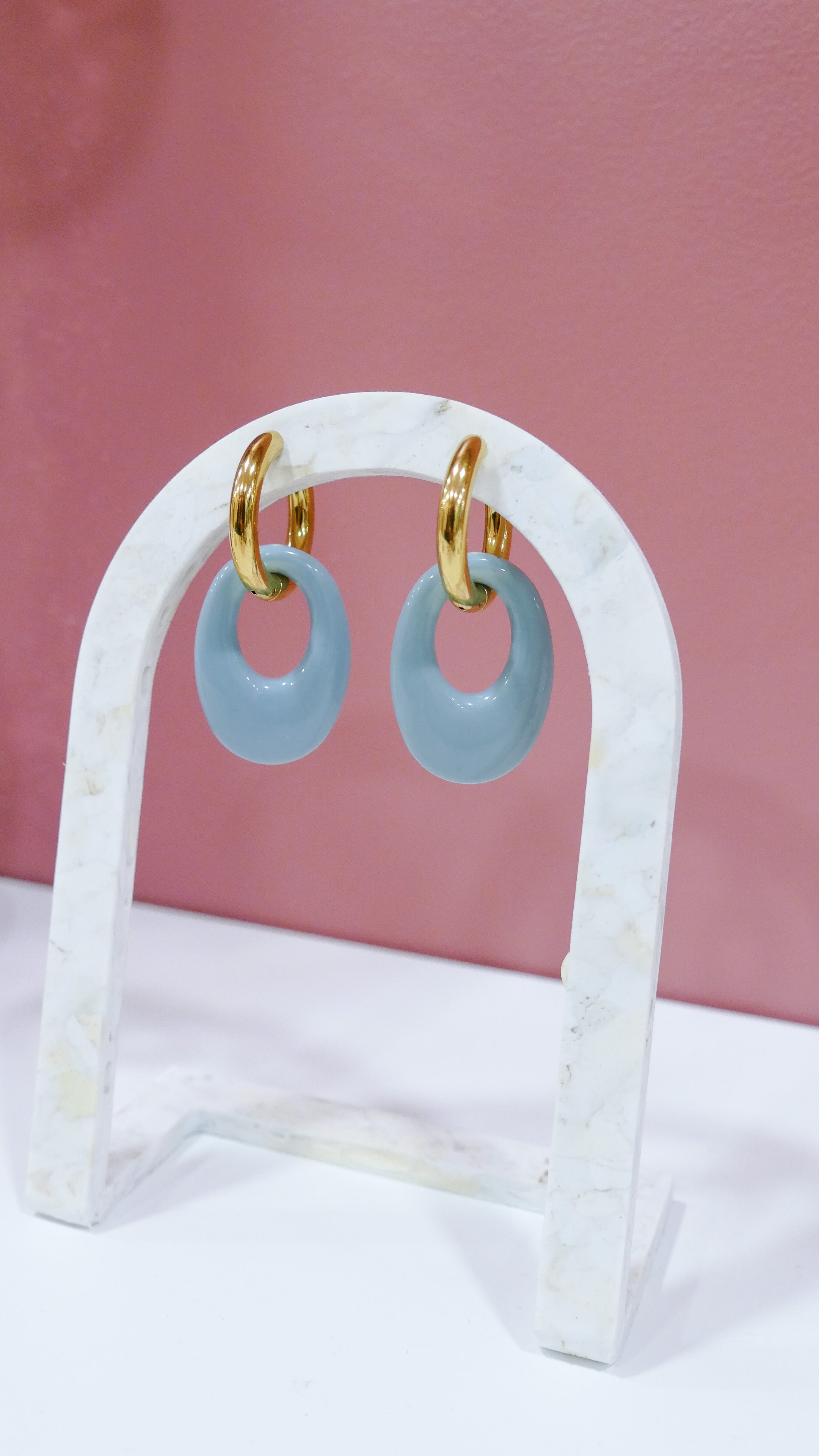 Boucles d'oreilles Ovalette