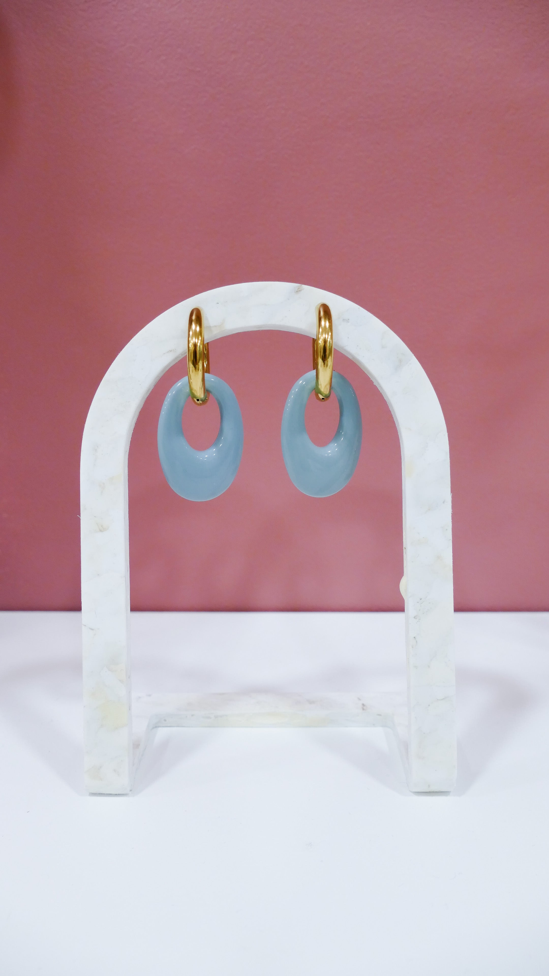 Boucles d'oreilles Ovalette